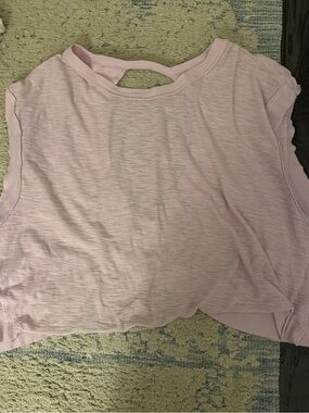 Free people movement Pink/purple my time tee